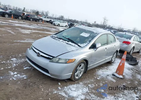 2007 Honda Civic Ex from USA, damaged, VIN 1HGFA16897L102448